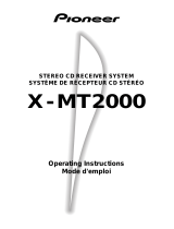 Pioneer X-MT2000 User manual