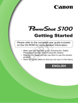 Canon PowerShot S100 User guide