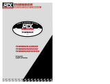 MTX Thunder6500D User manual
