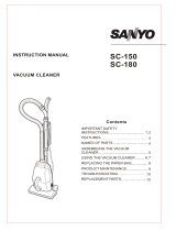 Sanyo SC-150 User manual