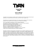 Tyan TRINITY I845 User manual