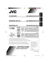 JVC KD-AR360 User manual