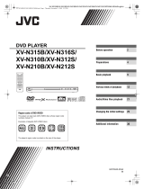JVC XV-N315B User manual