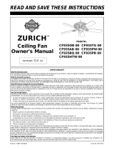 Emerson ZURICH CF935AB 00 User manual