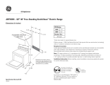 GE JBP35BHCT Specification