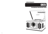 Crosley Radio CR73 User manual