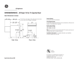 GE DWSR483EBCC User manual