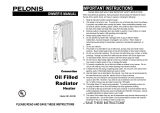 Pelonis HO-0203D Owner's manual