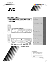 JVC XV-523GD User manual