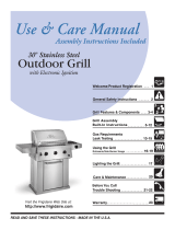 Frigidaire Electric Patio Grill User manual