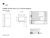 GE PTS22LBM User manual