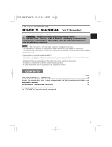 Hitachi CP-X885 User manual