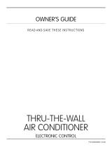 Frigidaire THRU-THE-WALL AIR CONDITIONER User manual