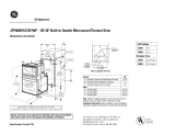 GE JTP86SFSS Specification