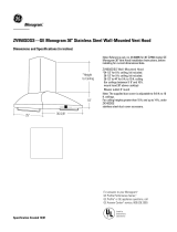 Monogram ZV950SDSS User manual