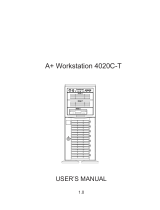 Supermicro 4020C-T User manual