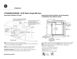 GE JTP15BDBB Specification