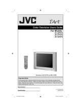 JVC AV-20F476, AV-27F476, AV-32F476 User manual