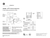 GE JKP25SH User manual