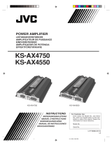 JVC AX4750 - Amplifier User manual