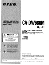 Aiwa CA-DW680 Specification