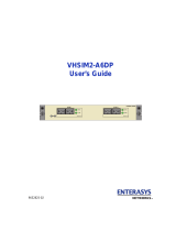 Enterasys Networks VHSIM2-A6DP User manual