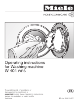 Miele W 1716 Operating instructions