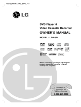 LG LDX-514 Owner's manual