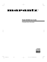 Marantz DR4050 User manual