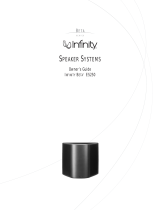 Infinity ES250 User manual