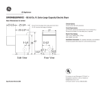 GE DWXR485EBCC Specification