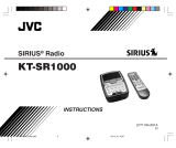 JVC KT-SR1000 User manual