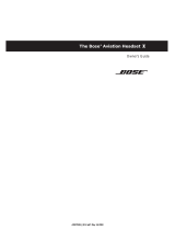 Bose Aviation Headset X Owner's manual