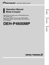 Pioneer DEH-P4600MP User manual