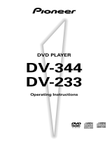 Pioneer DV-344 User manual