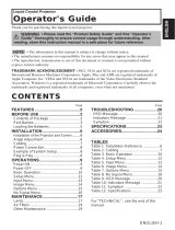 3M MP8775i User manual