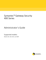 Symantec 460R - Gateway Security Installation guide