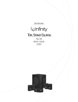 Infinity TSS-750 User manual