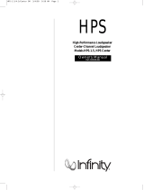 Infinity HPS-1.5 User manual