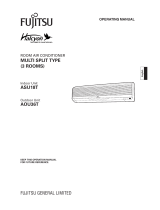 Fujitsu Room Air Conditioner Multi Split Type (3 rooms) User manual
