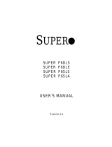 Supermicro SUPER P6SLS User manual