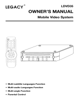 Legacy Car Audio VDVD-150 User manual