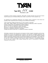Tyan Tiger MPX S2466 User manual