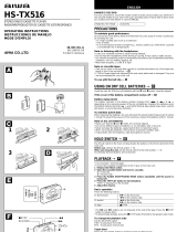 Aiwa HS-TX516 Operating instructions