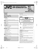 JVC HR-S5902/5912U User manual