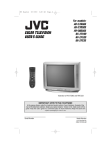JVC AV 27320 User manual