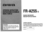 Aiwa FR-A255 Operating instructions