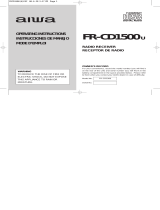 Aiwa FR-CD1500 User manual