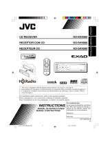 JVC KD-SHX900 User manual