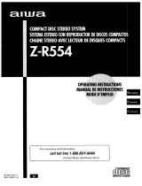 Aiwa XR-M75 Operating instructions